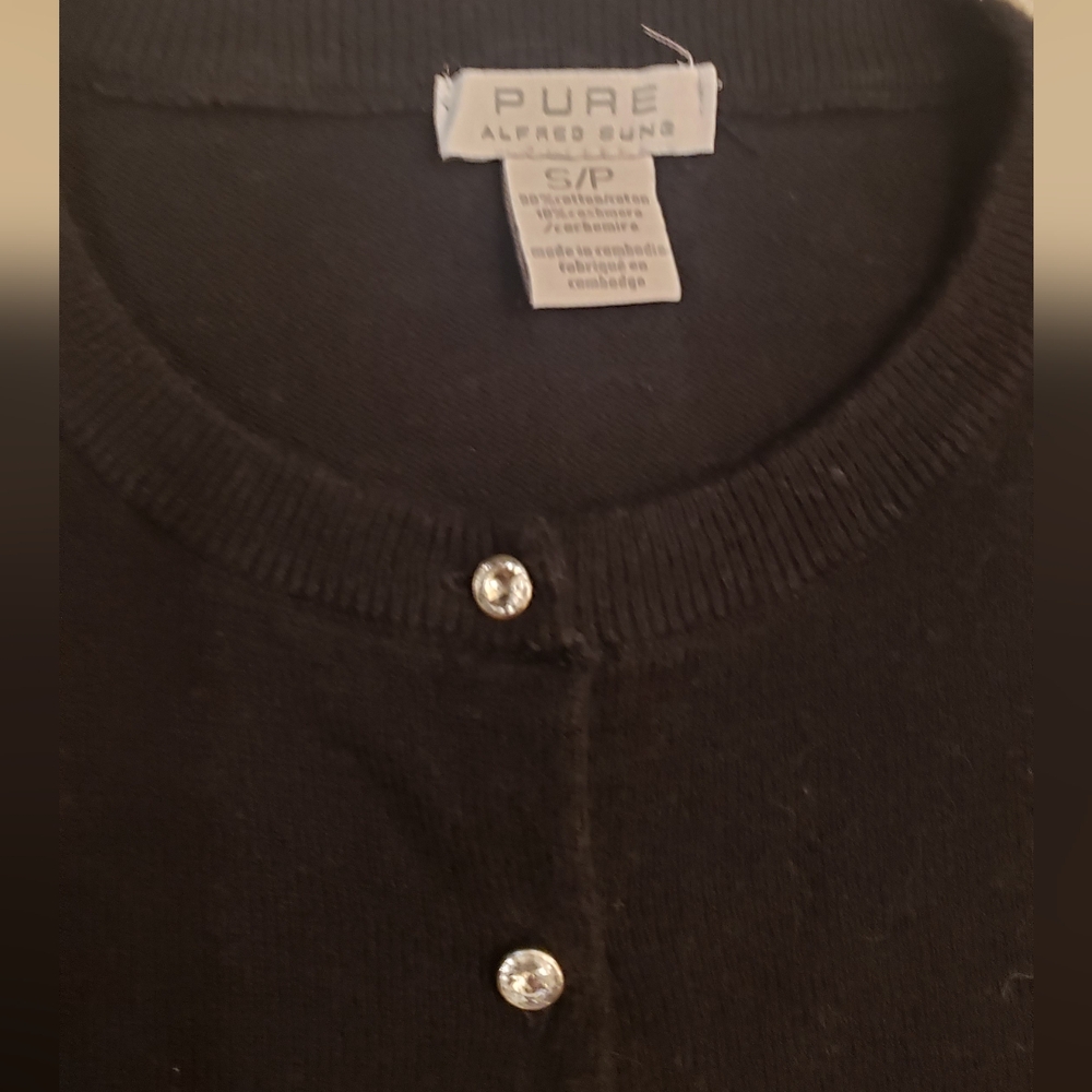 Cashmere Mix Cardigan by Alfred Sung